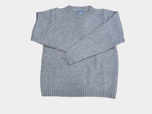 Maglia Aran Girocollo Beige
