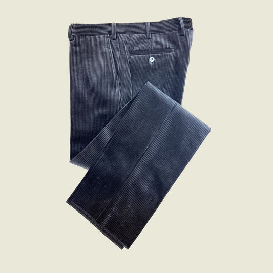 Pantaloni Beldon Visconte Di Modrone Velluto A Coste Navy