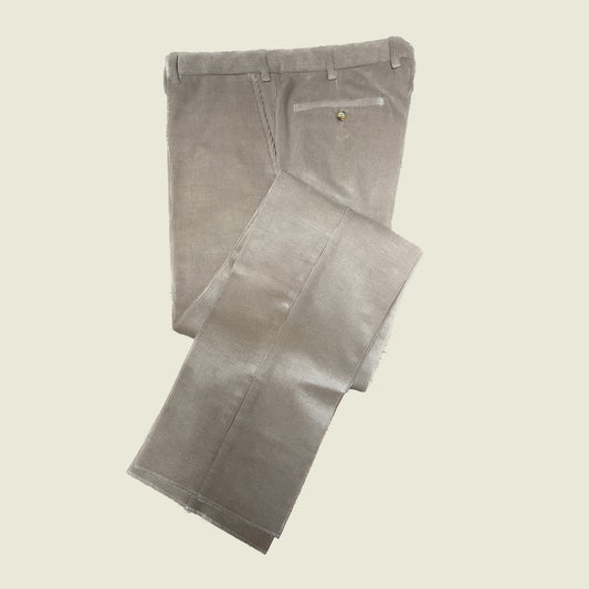 Pantaloni Beldon Visconte Di Modrone Velluto Millerighe Beige