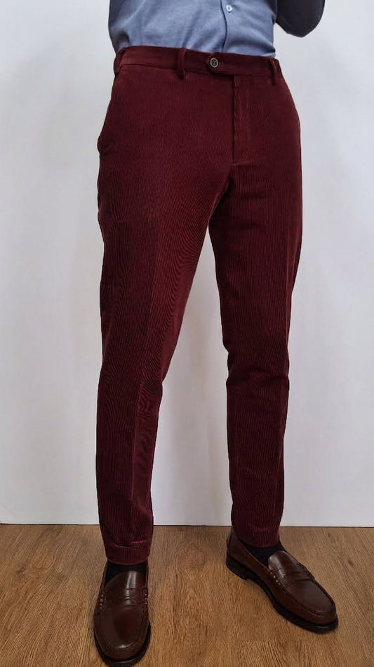 Pantaloni Beldon Visconte Di Modrone Velluto Millerighe