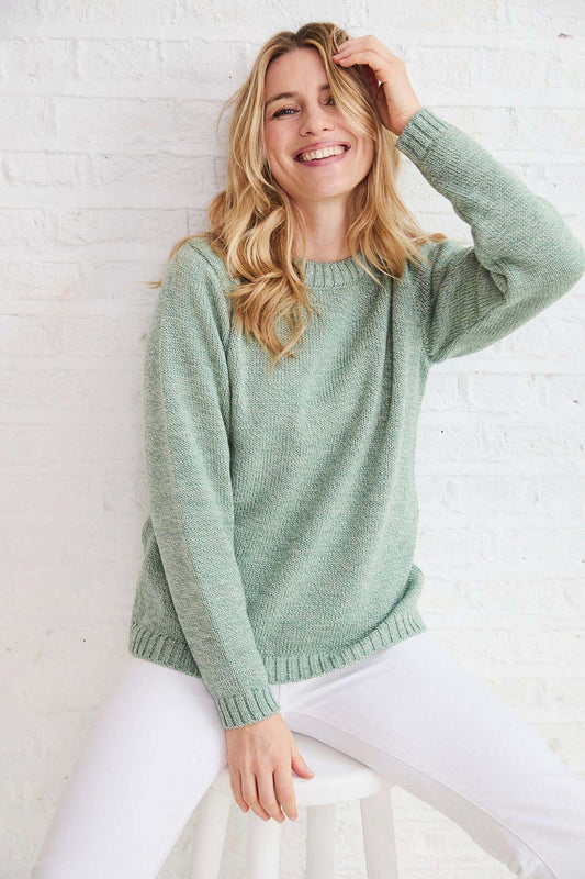 Maglia Aran Girocollo