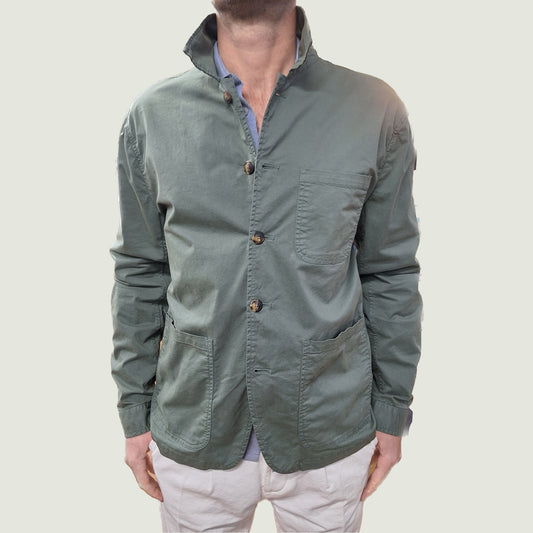 Giacca Homeward Cotone Kaleb Twill Green