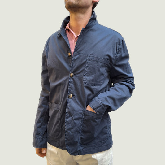 Giacca Homeward Cotone Kaleb Twill Navy