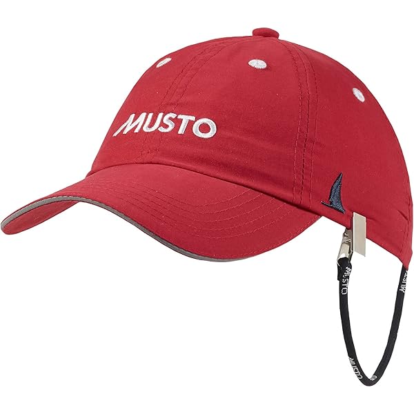 Cappellino Musto Asciugatura Rapida Red