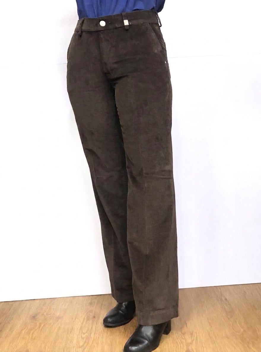 Pantaloni Teleria Zed "Shaila" Velluto