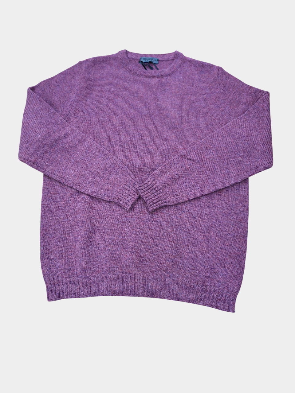 Maglia Shetland Girocollo Violetto