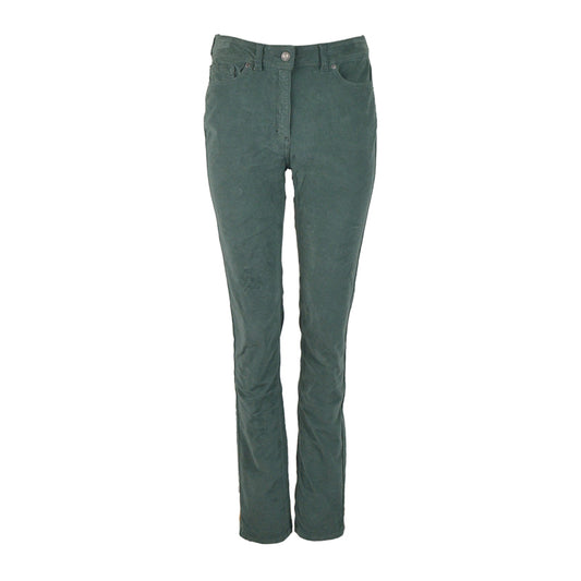 Pantaloni Saint James Mimosa Velluto Verde