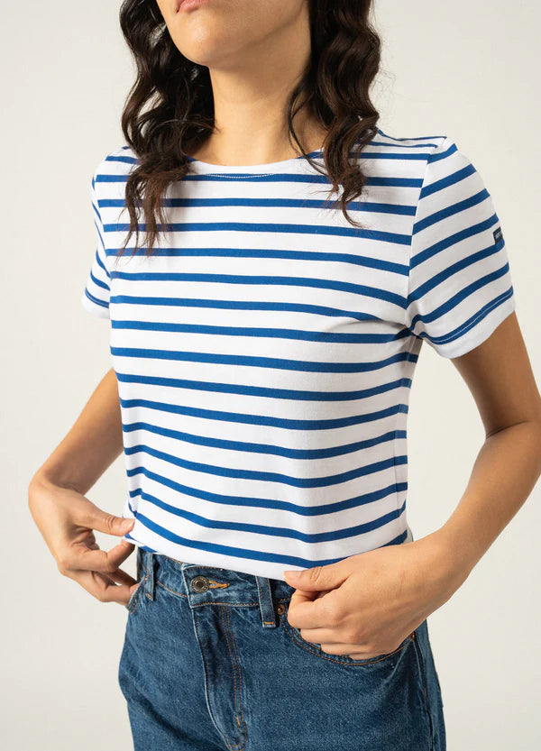 T-Shirt Saint James Etrille Electric Blue