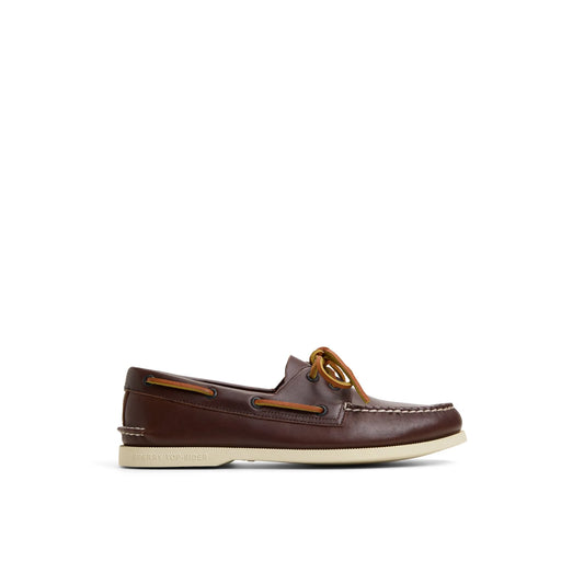 Scarpe Sperry Top Sider Brown Suola Bianca