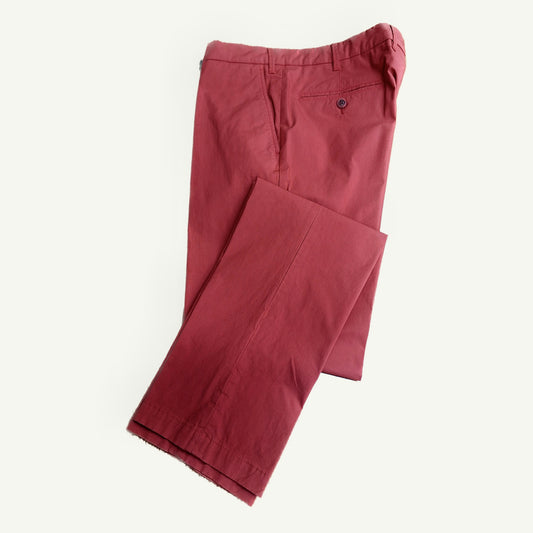 Pantaloni Beldon Cotone Rosso