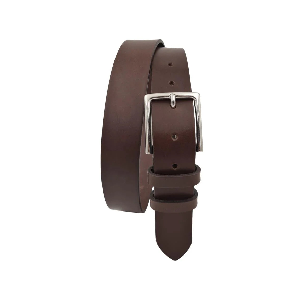 Cintura In Cuoio Di Toro 3,5cm