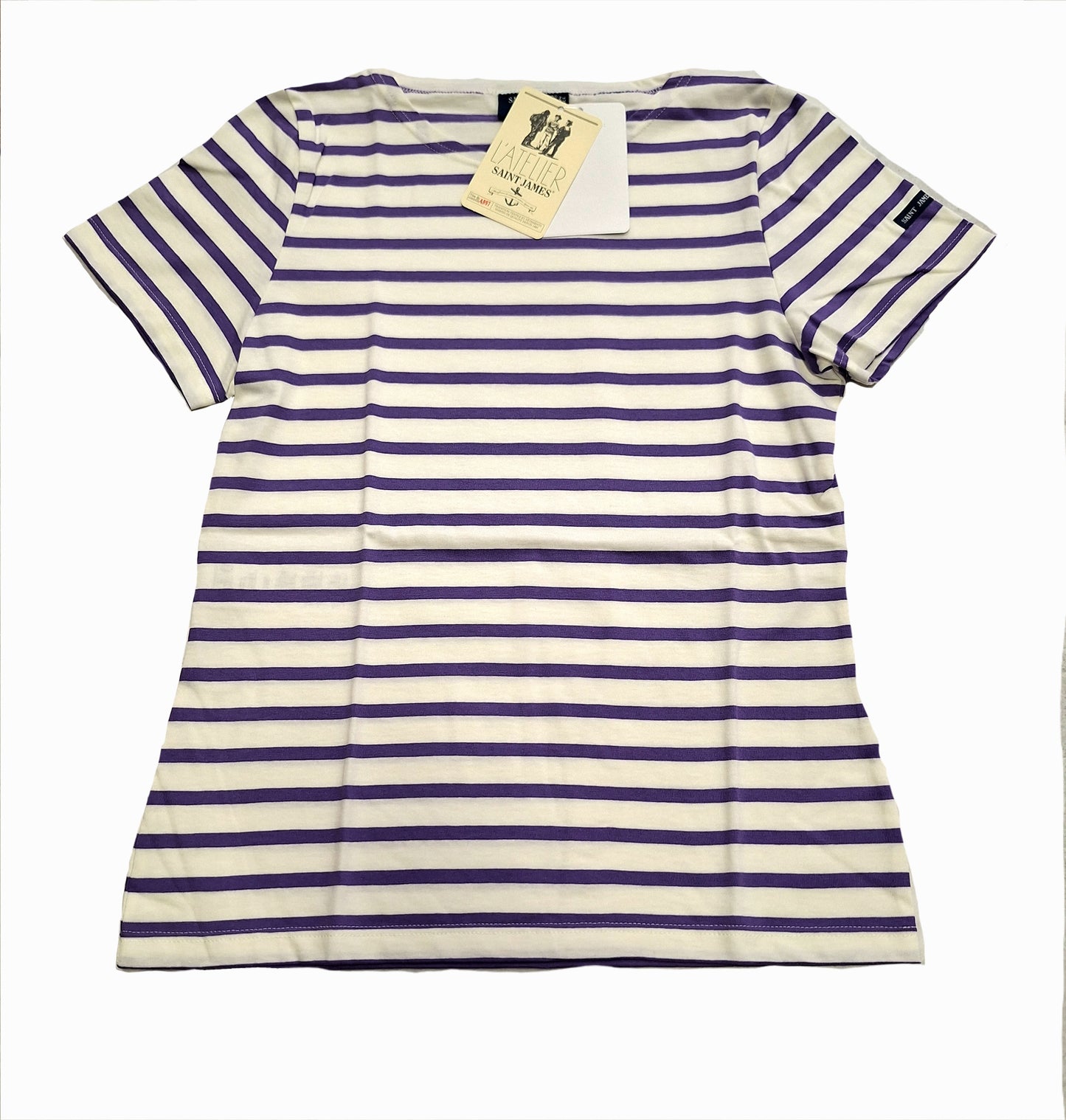 T-Shirt Saint James Etrille Violet